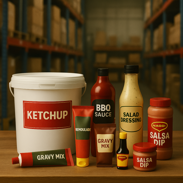 Saucen, Dressings &amp; Dips