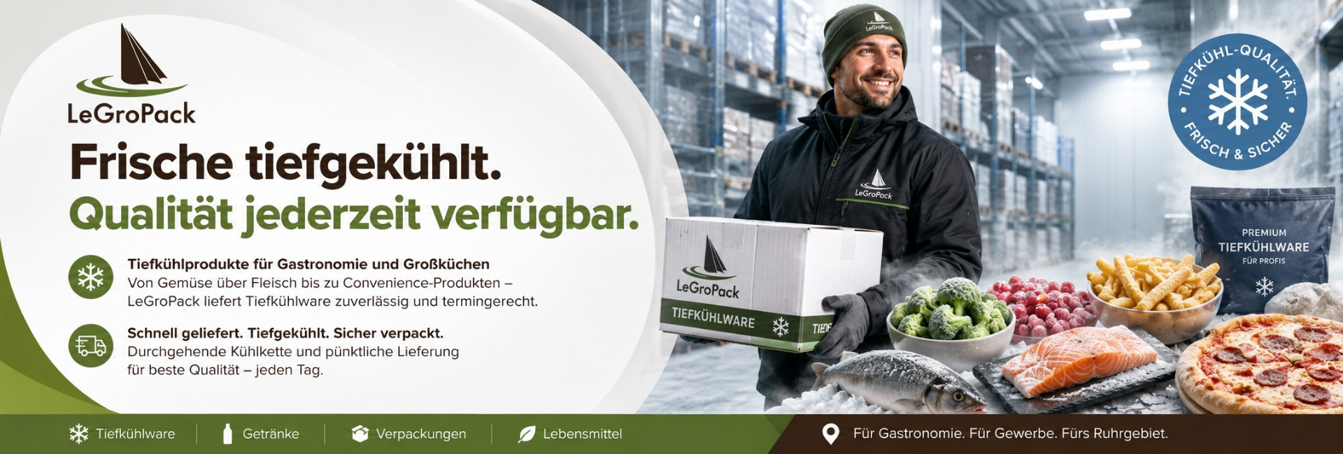 Tiefkuehlware bei LeGroPack