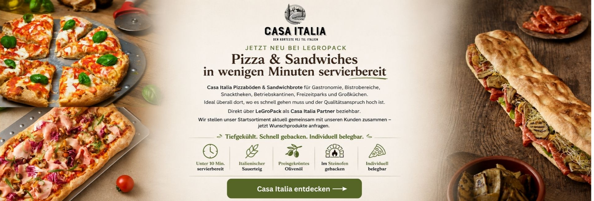 Casa Italia bei LeGroPack