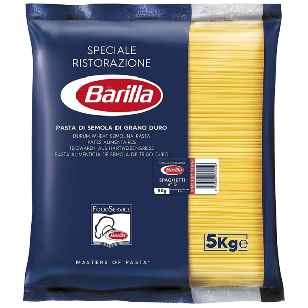 Spaghetti N°5 "Barilla" 3x5kg/Krt., 5Kg/Btl.