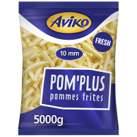 Pommes Plus "Aviko" 10mm, 2x5kg/Krt.,Btl
