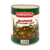 Jalapenos grün in Scheiben "Marco Polo"...