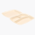 Menübox 3-geteilt IP4 beige PS (245×210×72 mm) – Iso-Klappbox Einweg (100 St./Pck.)
