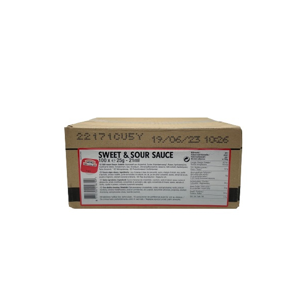 Sweet & Sour Sauce "Heinz" 100x25g/Krt., Krt.