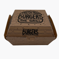 Burgerbox 110x110x70 mm 100 Stück Packung