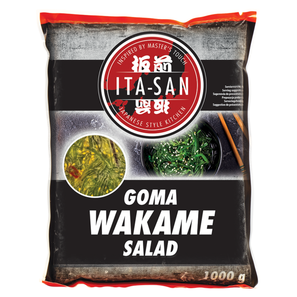 Wakame Seegras-Salat (Algensalat) "Ita-San" 10x1kg/Krt., Btl.