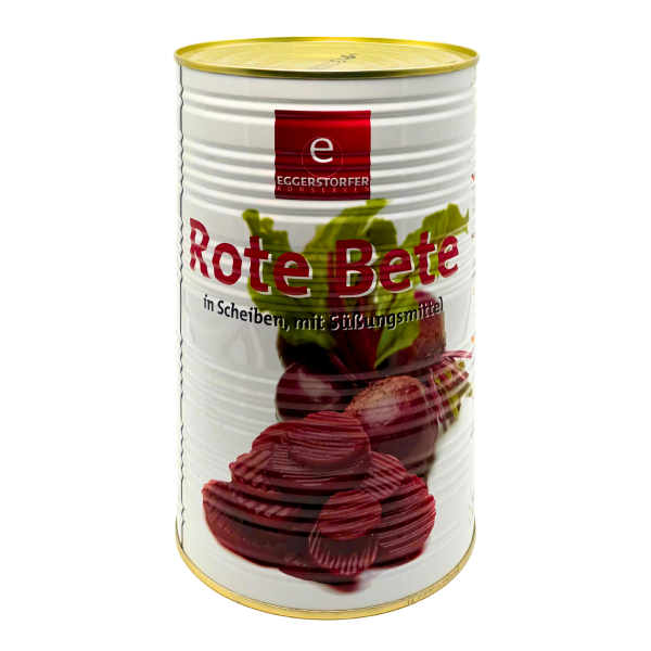 Rote Beete in Scheiben "Eggerstorfer" 4250ml/Dose