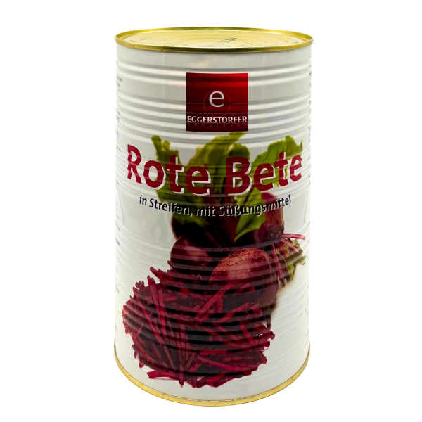 Rote Beete in Streifen "Eggerstorfer" 4250ml/Dose