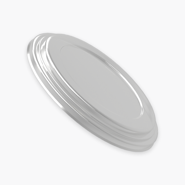 Deckel für Kraft-Salatschale TARO Cup 500/750 ml – Ø150 mm – PET transparent – 50 St./Pck.