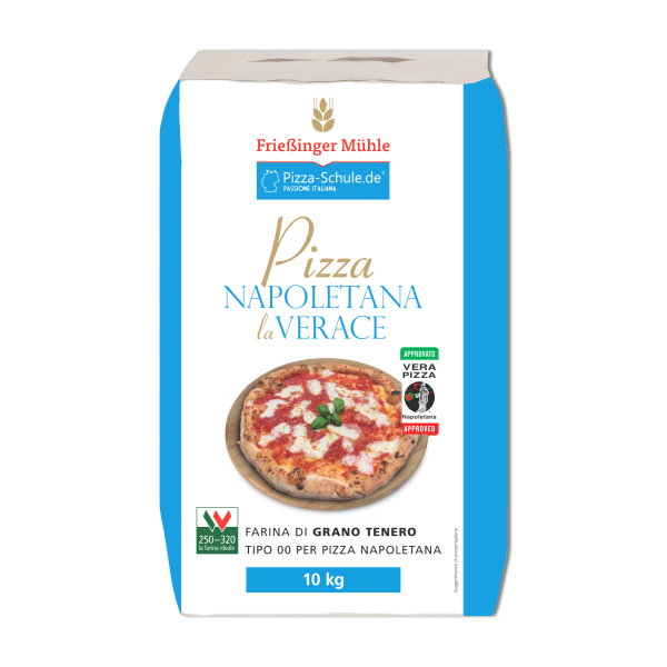 Mehl-Pizza Tipo 00 Neapolitana "La Verace"72 Sck./Plt.,10 Kg/Sck