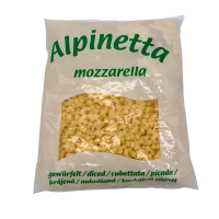 Alpinetta Mozzarella Würfel 6 mm 40 % F.i.D.M. 2 kg...