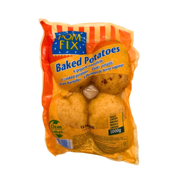 Backkartoffeln 6x4x250g/Krt, 1000g/Pck.