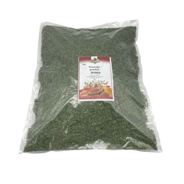 Petersilie gerebelt "Marco Polo" Premium, 10x1Kg/Krt.,Btl.
