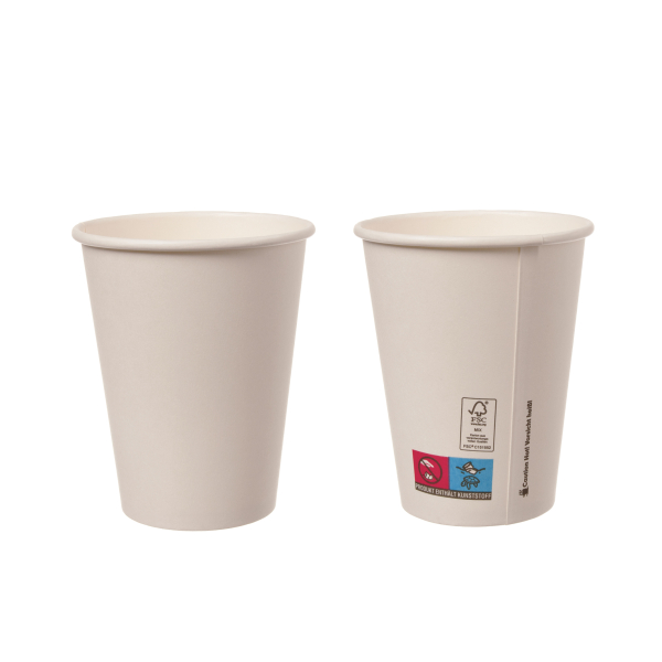 Kaffeebecher TOP 300ml weiß 12oz 50St./Packung