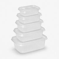 Feinkostbecher eckig 125/200/250/300/500 ml - 250...