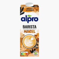 Alpro Barista Mandeldrink mit Calcium im TetraPack 1L
