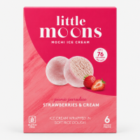 Little Moons Eis-Mochi Erdbeeren & Sahne TK 192 g