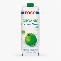 FOCO Bio Kokosnusswasser pur 1 L
