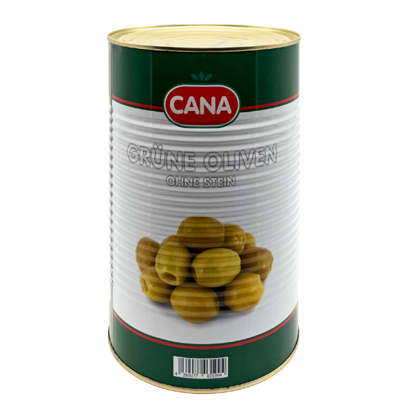 Oliven grün o. Stein "Cana" 3x4250ml/Krt., Dose