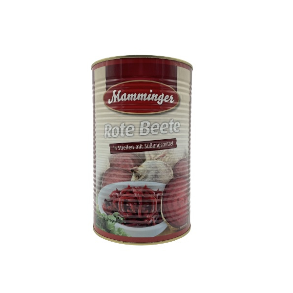 Rote Beete in Streifen "Mamming", 4250ml, Dose