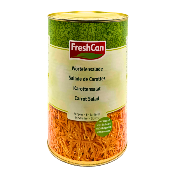 Karotten in Streifen "Frech Can", 3x4250g/Krt., Dose