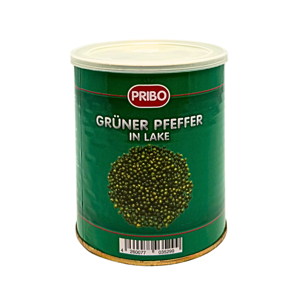 Pfeffer grün "Pribo", 12x850g/Krt., Dose