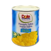 Ananas in Stücke "Dole" 6x3100ml/Krt., Dose