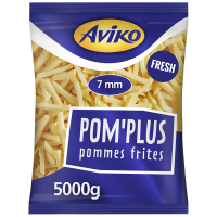 Pommes Plus "Aviko" 7mm, 2x5kg/Krt.,Btl
