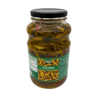Peperoni scharf "La Perla", 6x2350ml/Krt., Glas