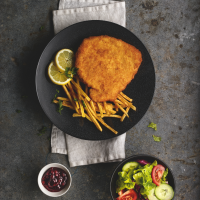 Gold-Schnitzel "Salomon Food" TK, Schweinefleisch, 40x180g/Krt.