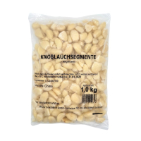 Knoblauchsegmente "Melzer" TK, 10x1kg/Krt, Btl.