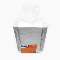Aluschale R187L 650 ml (219×127×33 mm) – lebensmittelecht, ofenfest bis +350 °C