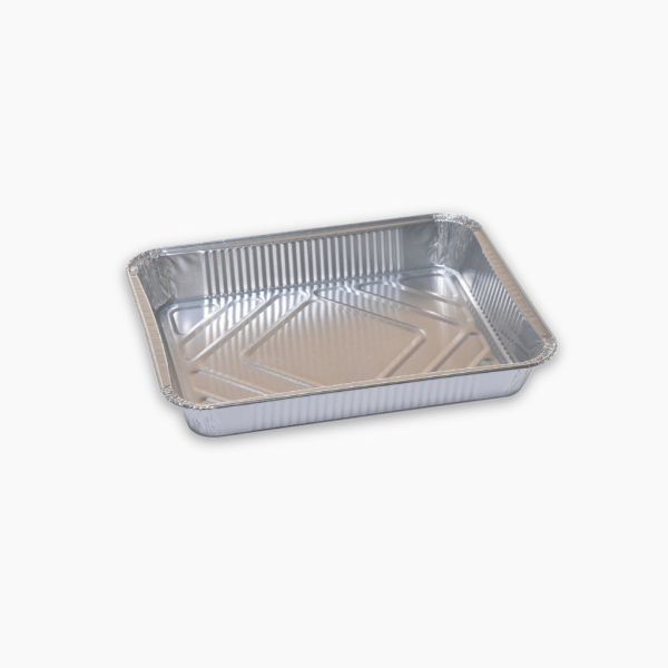 Aluschale R217G/R1G ungeteilt 920 ml (227×177×30 mm) – lebensmittelecht, ofenfest bis +350 °C