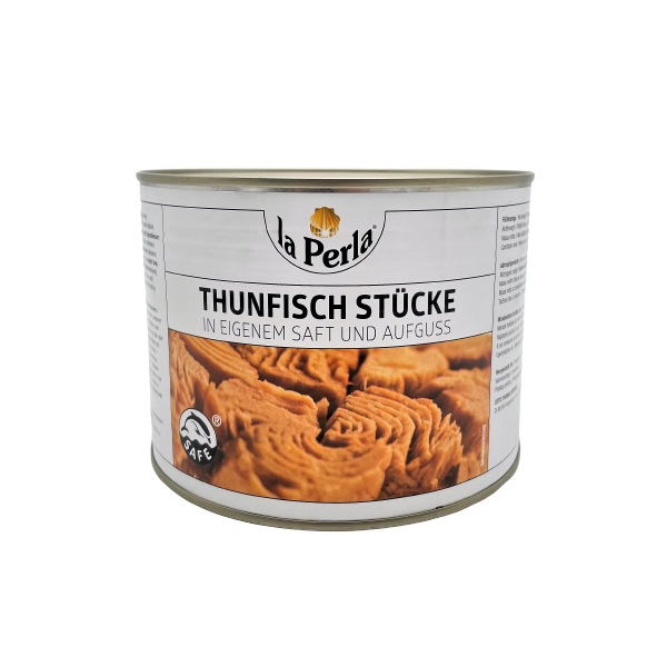Thunfisch in Wasser "La Perla" 6x1705g/Krt., Dose