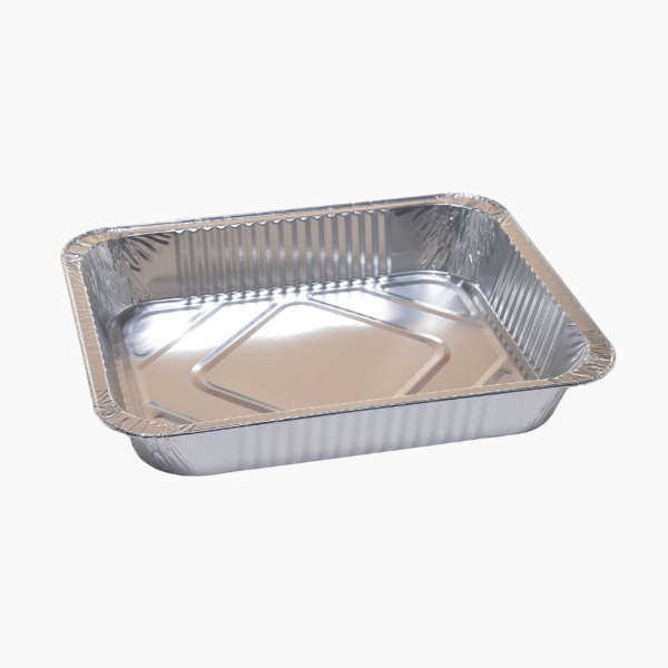 Alublech R134G/R98G 3100 ml (320×260×50 mm) – lebensmittelecht, ofenfest bis +350 °C