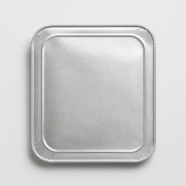 Deckel 132G aus Aluminium (325×265×15 mm) – lebensmittelecht, ofenfest bis +350 °C