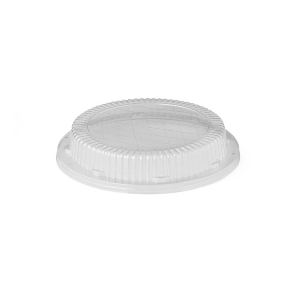 Deckel für Iso-Schale B3 klar Ø225 mm – Einweg (100 St./Pck.)
