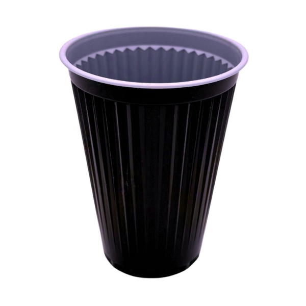 Freshbrew Becher 180 ml braun/weiß Ø75 mm – Kunststoff Einweg (100 St./Pck.)