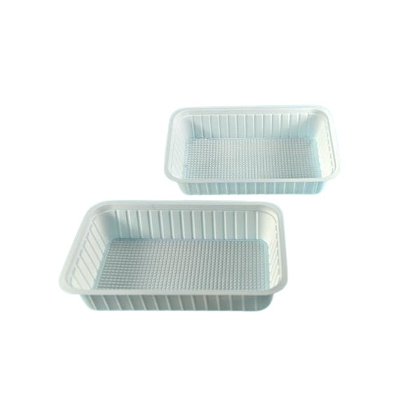 A-Schale A14/A17 600 ml weiß (190×120×35 mm) – Kunststoff, lebensmittelecht (250 St./Pck.)