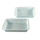 A-Schale A14/A17 600 ml weiß (190×120×35 mm) – Kunststoff, lebensmittelecht (250 St./Pck.)