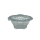 Salatbox PET rund 500 ml transparent mit anh. Deckel (155×156×68 mm) – Einweg (50 St./Pck.)